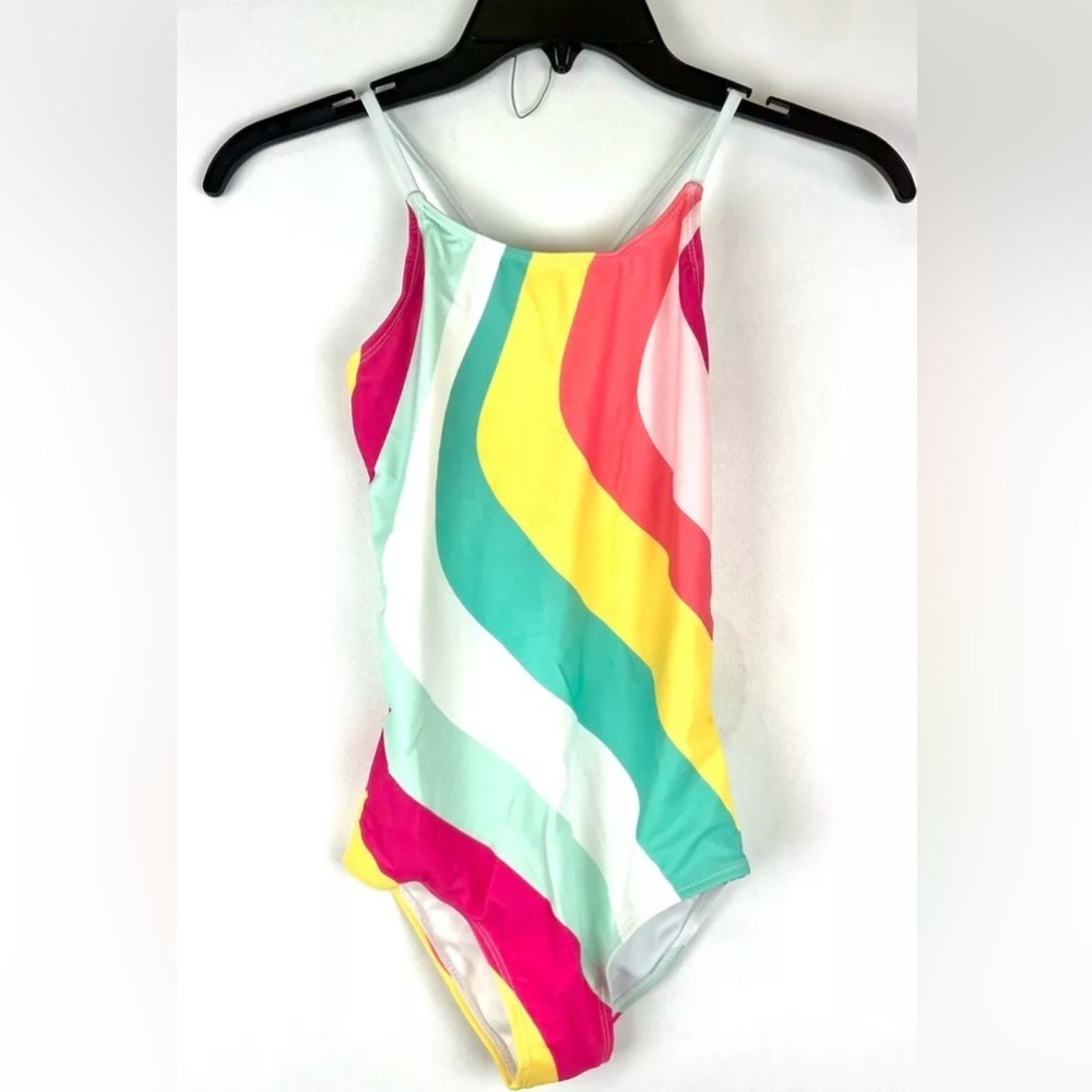Appaman Girl’s One Piece Striped Multicolored Swimsuit Size 10